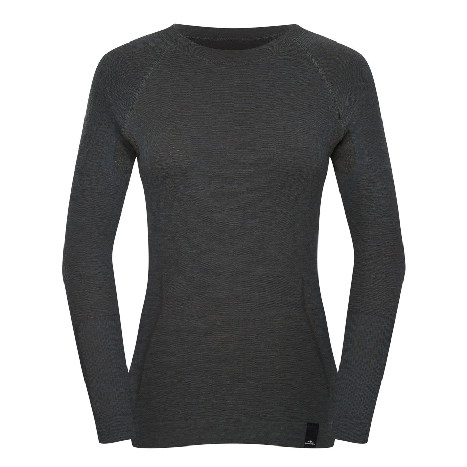 Odziez Fjord Nansen Koszulki | Koszulka Oxiva Merino Longsleeve Women