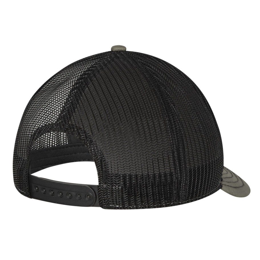 Odziez Fjord Nansen Czapki Letnie | Czapka Z Daszkiem Trucker Cap Bwah Olive/Black