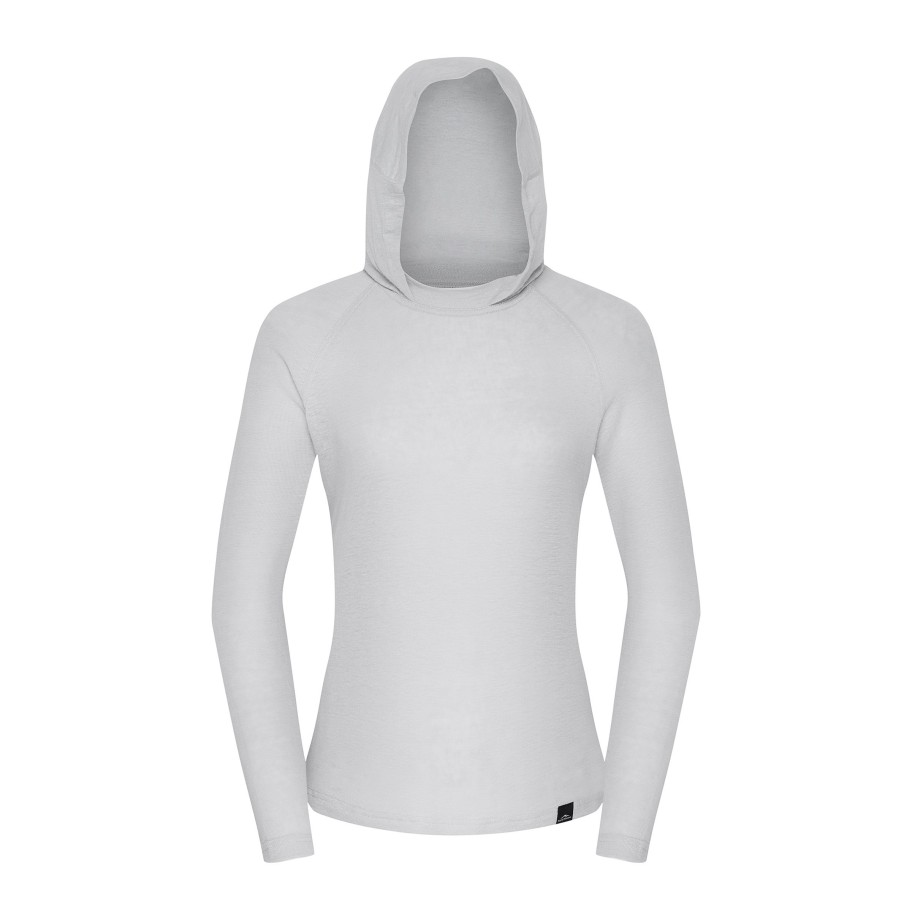 Odziez Fjord Nansen Koszulki | Koszulka Chilo Hooded Longsleeve Women