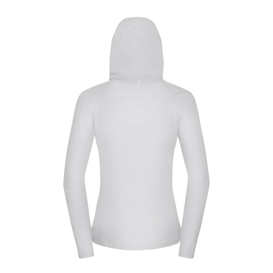 Odziez Fjord Nansen Koszulki | Koszulka Chilo Hooded Longsleeve Women